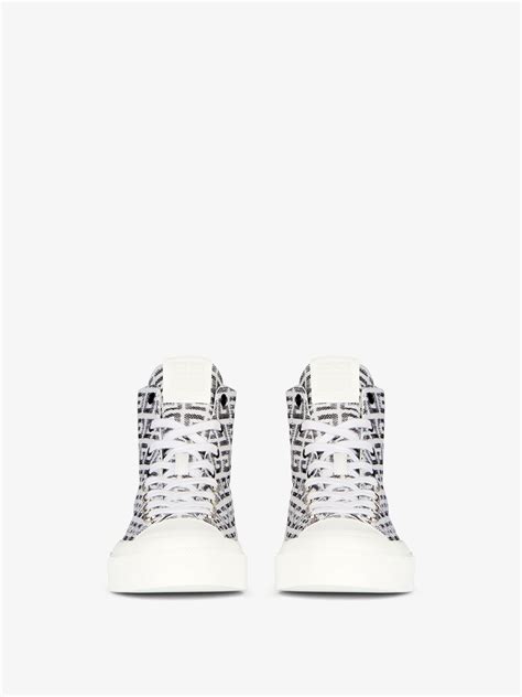 givenchy city 4g jacquard sneakers|Givenchy men's sneakers.